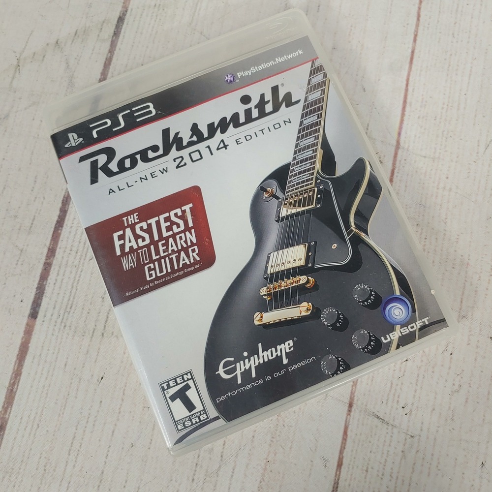 TESTED - Ubisoft Rocksmith All-New 2014 Edition Sony PlayStation 3 PS3 Game